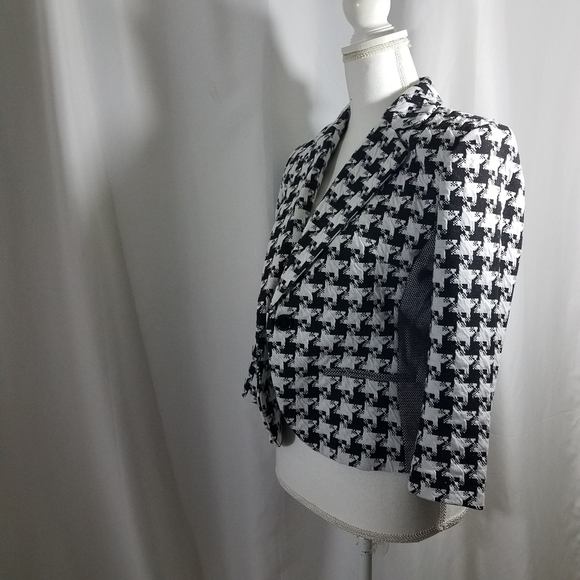 Ellen Tracy S Houndstooth Jacket - Picture 10 of 13